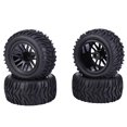 thumbnail image 2 of Accessoires de Voiture RC, Pneu RC Professionnel pour Voiture Télécommandée 1/10 Noir, 2 of 8