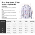 thumbnail image 5 of Kdxio Bouquet and Lavender Flowers Print Women Men Sun Protection UPF 50+ Jackets Zip Up Long Sleeve Hoodie Hiking Lightweight with Pockets, 5 of 7