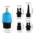 thumbnail image 4 of SUP Pump Adaptor Compressor Inflatable Air Converter; SUP Valve Adapter; Valve Converter Adapter for Paddle Board Boat, Blue, 4 of 9