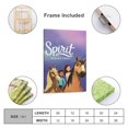 thumbnail image 2 of Spirit: Cabalgando Libre Cuadro decorativo colgante - Arte de pared - Póster enmarcado - Decoración de pared - Regalos para familia, amigos y aficionados 20*30 cm, 2 of 6