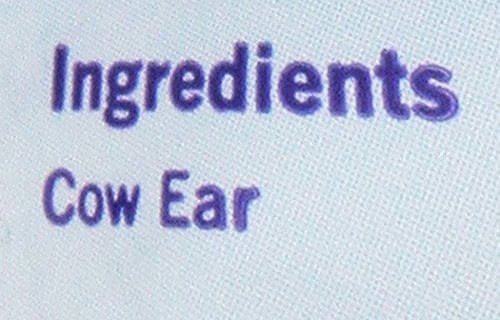 Barkworthies 10-Pack Cow Ears Chew For Pets