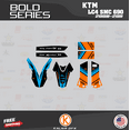 thumbnail image 4 of Kalair GFX Graphics Kit for Ktm 690 SMC (2008-2011) Bold Series, 4 of 5