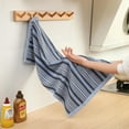 thumbnail image 6 of KitchenKey Premium Cotton Kitchen Dish Towels for Drying Dishes,Large Long Kitchen Hand Towels, Thick Highly Absorbent Dish Clothes Tea Towel Sets with Hanging Loop, 16" X 26", 4 Pcs, Blue, 6 of 14