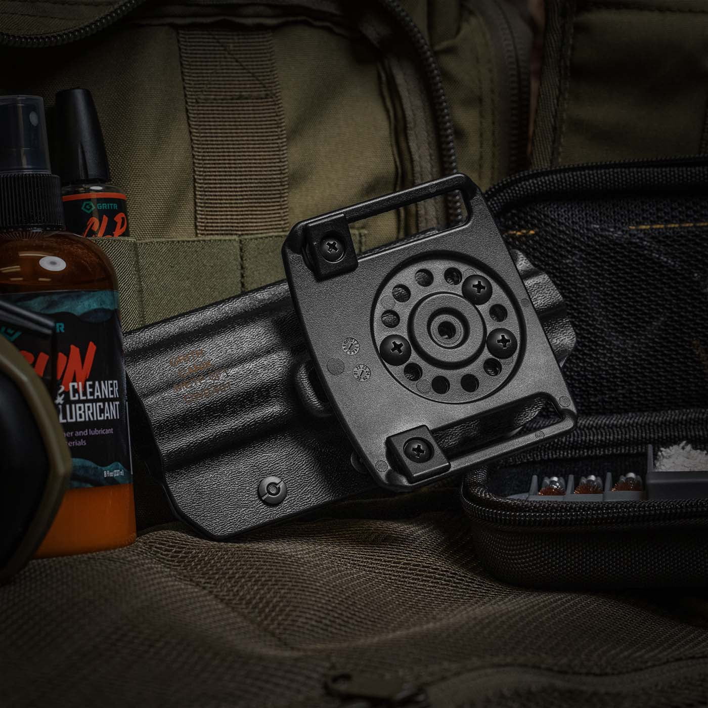 GRITR OWB Kydex Right Hand Pistol Holster Fits Canik TP9/METE/RIVAL Series