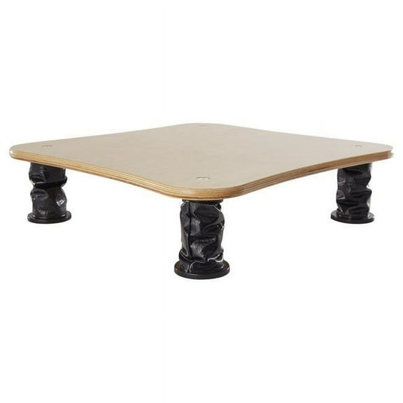 Abilitations 1430395 Single Bouncing Board, Natural Wood - 23.75 x 19.75 x 5 in.