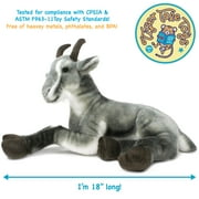 Patrick the Pygmy Goat | 18 Inch Large Stuffed Animal Plush | By TigerHart Toys