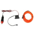 thumbnail image 2 of Light Glow Wire  Vehicle Cold Light  12v Car Light Glowing Wire  Car Cold Light DC 12V Orange Light Glowing Wire Car Vehicle Cold Light    Lighter Drive5 Meters, 2 of 8