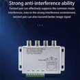 thumbnail image 4 of 4CH Passive Video Balun for TVI CVI AHD Cameras CCTV Via Twisted Pairs UTP Video Balun 4CH ceiv, 4 of 5