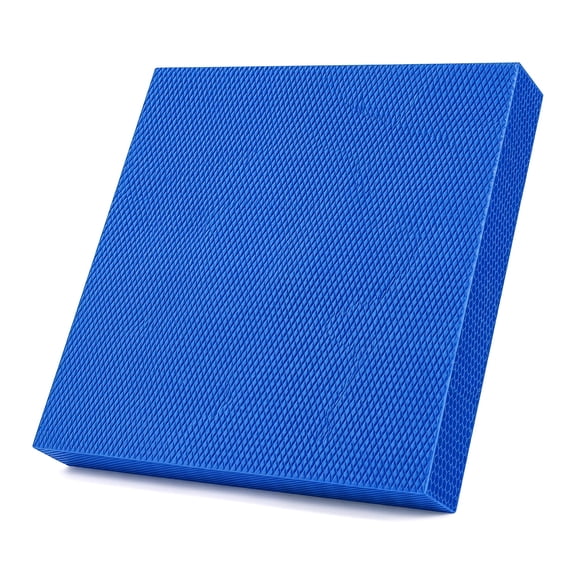 Balance Pad- Foam Balance Pad for Workout, Non-Slip & Water-Resistant Stability Trainer Mat, Balance Foam Pad (Blue)