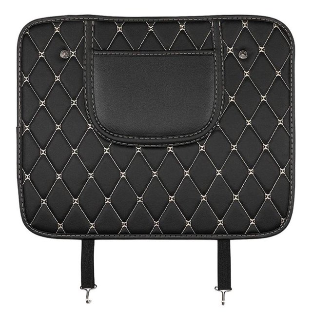 Riwesomey Asiento trasero del coche Anti Kick Pad Doble capa Kickpad impermeable Almohadilla de protección para niños Kick Mats Protector de asiento de Ventana automotriz No.2 Riwesomey VI011980-02