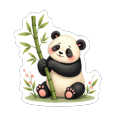 thumbnail image 3 of cartoon Panda Stickers Stickers, Waterproof Panda Stickers Sticker for Water Bottle Laptop Phone Cases Planner Skateboard Luggage Helmet Party Favor Decor, Ideal for Adults Teens Teacher Rewards, 3 of 9