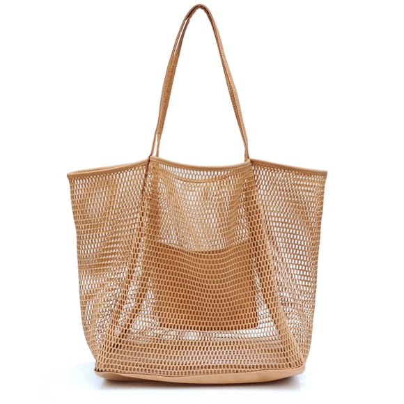 Bolsa de playa HOXIS Mesh de nailon y poliéster para mujer