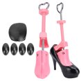 thumbnail image 3 of High Shoe Stretcher Universal Left Right High Heel Shoe Tree Widener Expander for Women Pink, 3 of 7