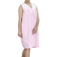 thumbnail image 2 of EZI Women's Duster7 Sleeveless Cotton-rich House Dress, 2 of 9