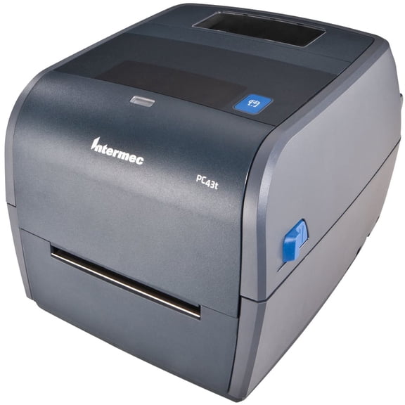 Restored Intermec PC43t Thermal Transfer Desktop Printer  300 dpi, 6 ips, LCD Display, USB Connectivity, Includes Americas Power Cord, P/N: PC43TA00100301 (Refurbished)
