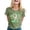 A#Green2188, variant on Women's Skeleton Graphic Tee Short Sleeve Crew Neck Oktoberfest Casual T Shirt