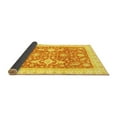 thumbnail image 2 of Ahgly Company Indoor Rectangle Oriental Yellow Traditional Area Rugs, 6' x 9', 2 of 4