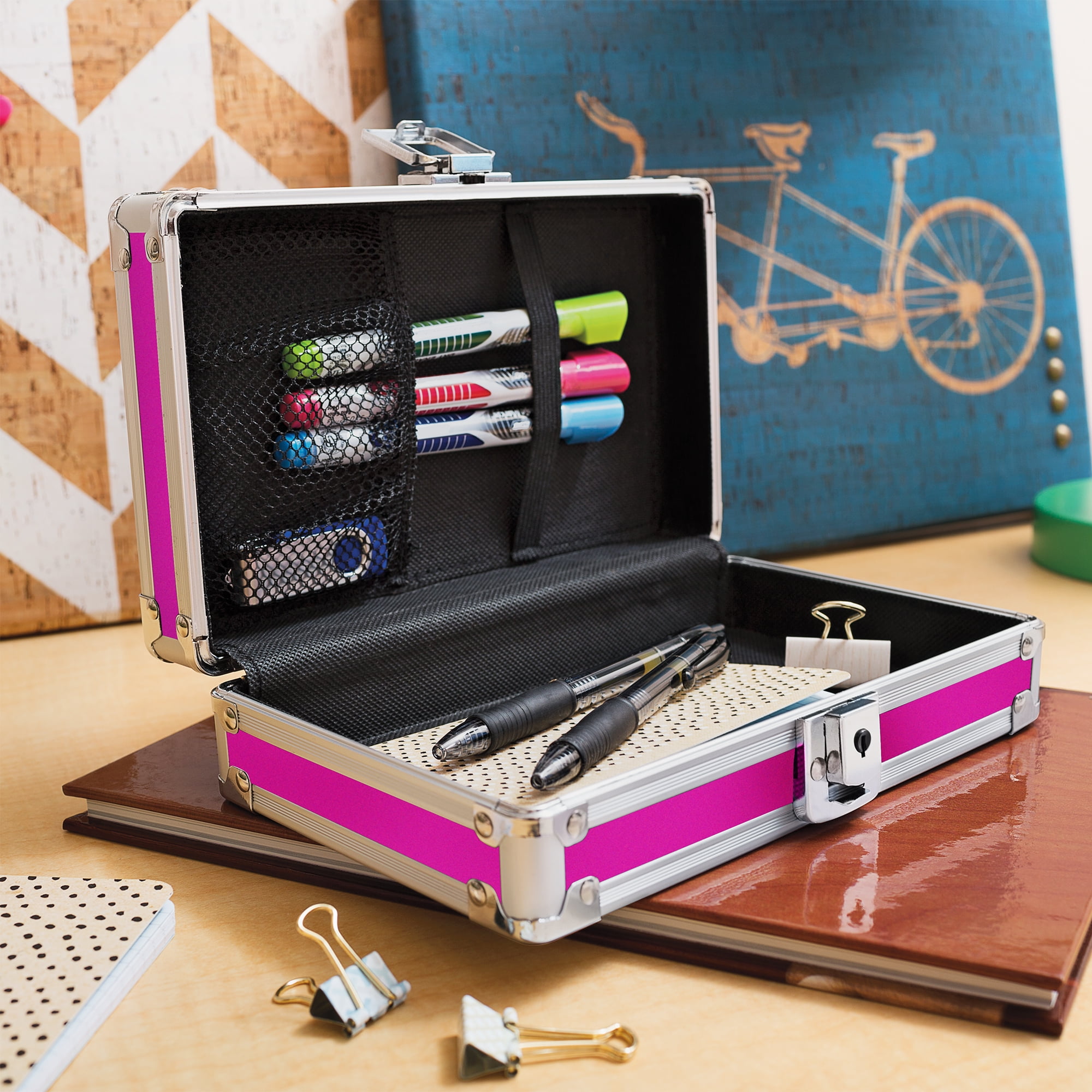 Vaultz Locking Pencil Box Love Kitten - Walmart.com