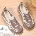 thumbnail image 5 of oqasdz Women Casual Shoes Leopard Print Slip On Loafers Breathable Mesh Walking Shoes Comfortable Flat Sole Trendy Versatile Summer Outdoor, 5 of 6