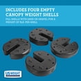 thumbnail image 3 of Set de Pesas para Toldos con Relleno US Weight 4x 13.6 kg Sin Atrapamiento, 3 of 8