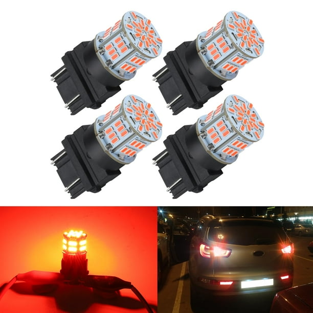 Luz trasera con bombilla LED iFunyLED 3157, color rojo superbrillante