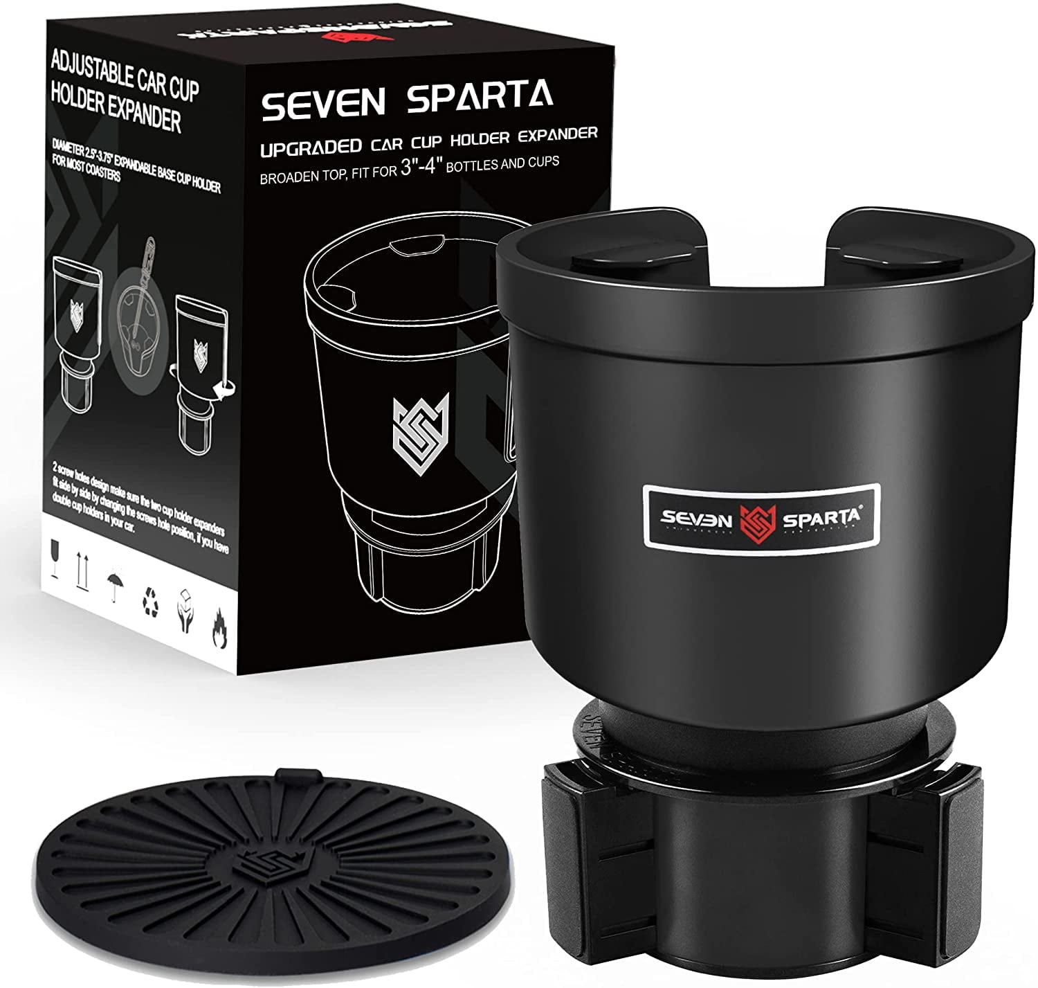Seven Sparta Adjustable Car Cup Holder Expander - Dutch Goat