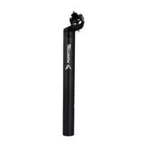 lacooooppia Bike Seatpost Replacement Seat Tube for Cycling Road Bikes Universal black 3.16x30cm