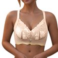 thumbnail image 4 of yievot Women's Push Up Lace Bras Comfort Wireless Bra Supportive Everyday Tshirt Bra, 4 of 7