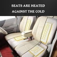 thumbnail image 5 of 12V Car Carbon Fiber Heater Seat Heating Pads Q6X0 War& WinAUSELLER, 5 of 7