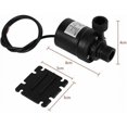 thumbnail image 4 of Bomba de agua sumergible desmontable y lavable para acuario, bomba ultra silenciosa de 24 V CC sin escobillas con diseño impermeable, 4 of 5
