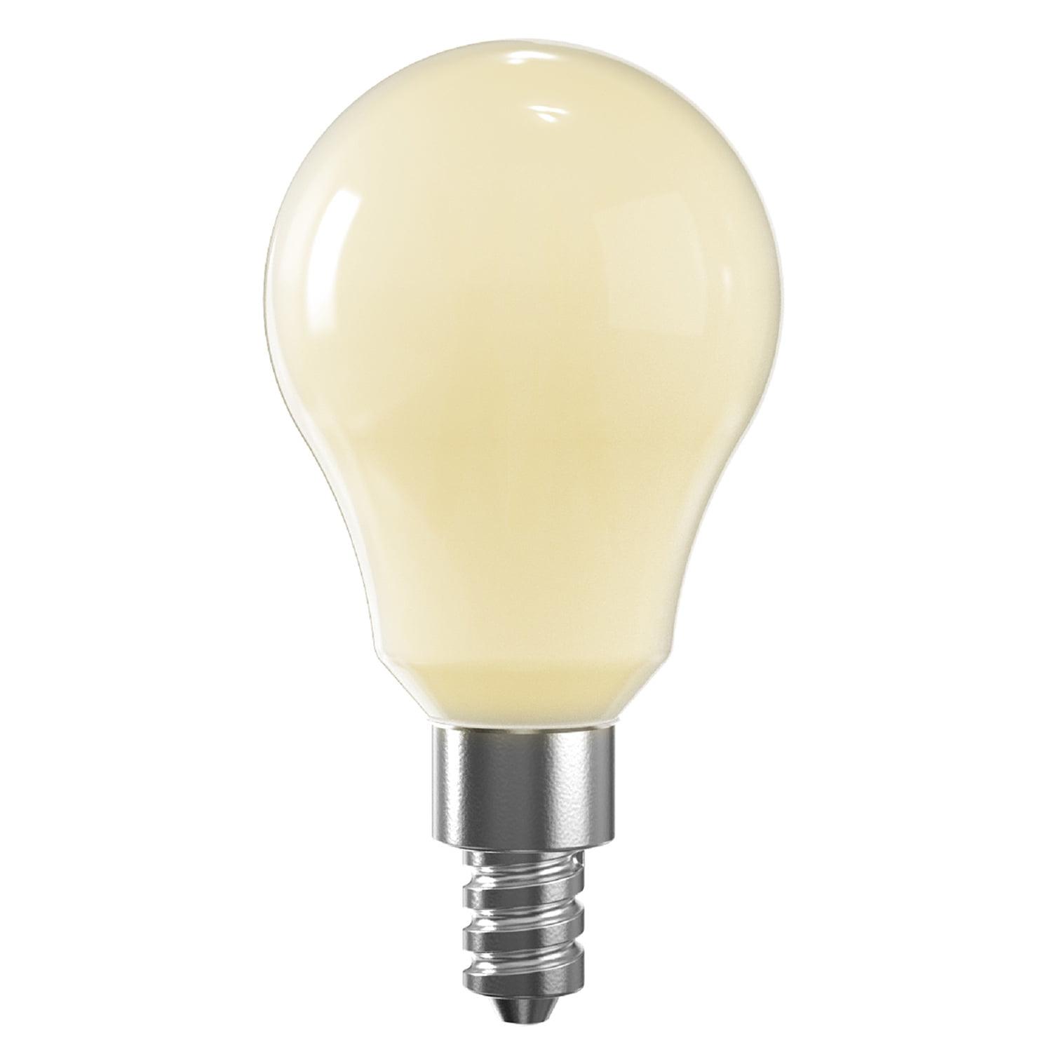 (2 pack) Great Value LED Ceiling Fan Bulb, 7-Watt (60W Equivalent) A15 with E12 Base Soft White, 2 Pack