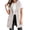 White, variant on Kinrui Long Fuzzy Vests for Women Soft Cozy Sleeveless Sherpa Jacket Shawl Collar Open Front Fleece Cardigan Casual Lightweight Outerwear with Pockets Pink XXL