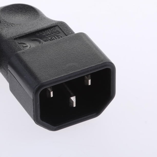 IEC 320 C14 Macho Para C13 Cltgxdd 10A Feminino Adaador De Energia