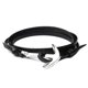 thumbnail image 3 of Pulsera de cuero con ancla antigua para mujer, accesorio de joyería clásico para hombre - Código de modelo 9: 11103 9, 3 of 4