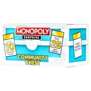 Monopoly Surprise Collectibles - Community Chest With New Tokens To Unbox - 10 Surprises to Reveal!