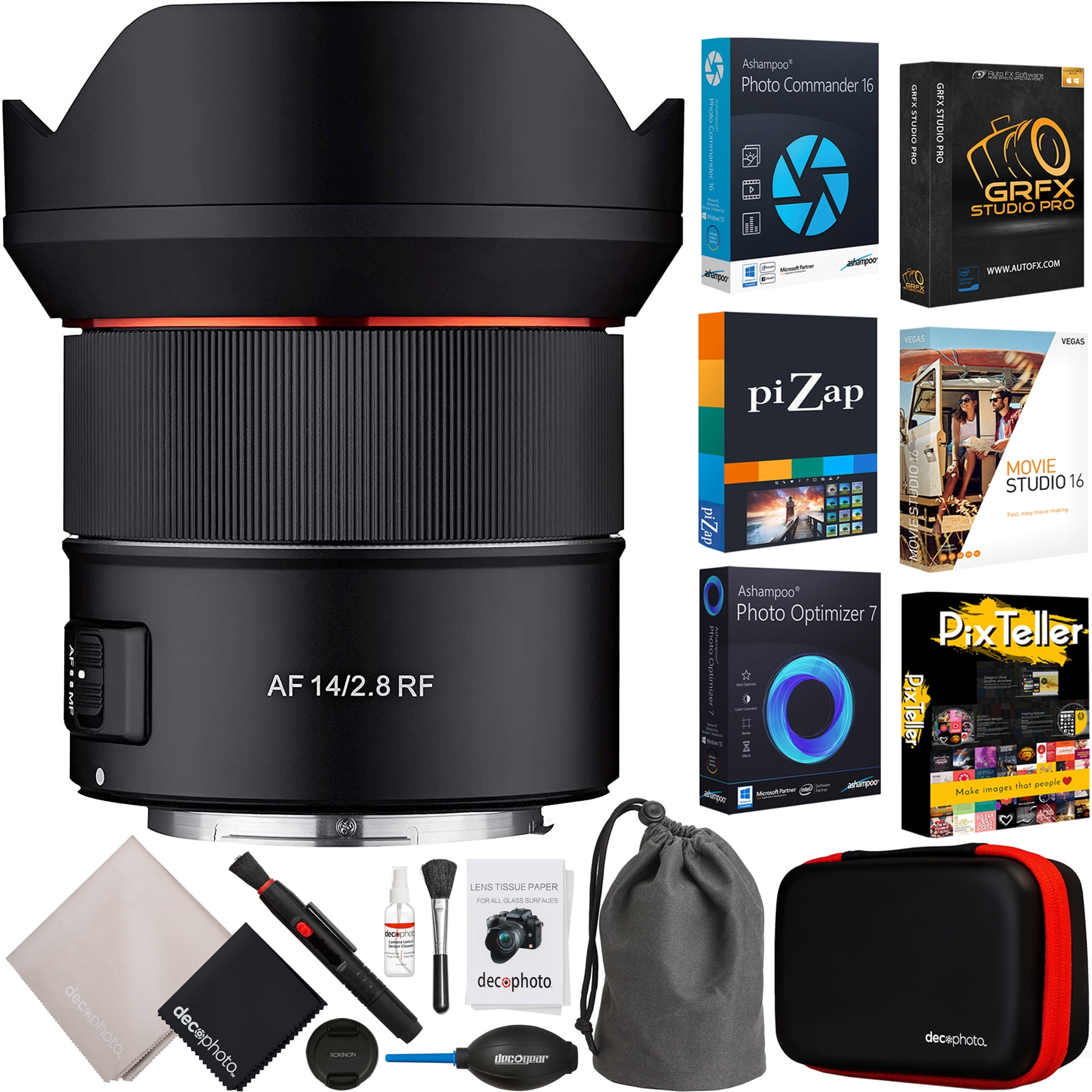 ROKINON 14mm F2 8 AF Full Frame Lens For Canon RF Mount Mirrorless 