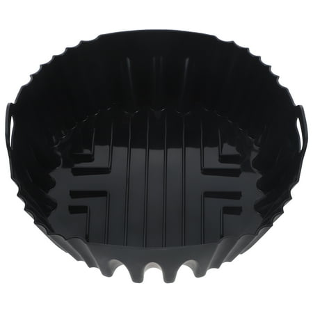 

Air Fryer Silicone Pot Silicone Air Fryer Liner Pot Double Handle Air Fryer Replacement Basket
