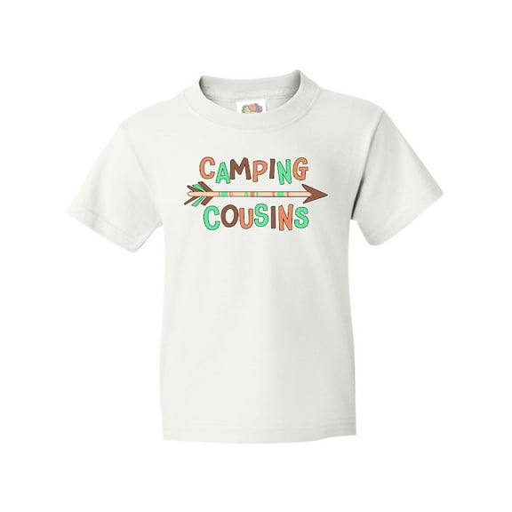 Inktastic Camping Cousins- Arrow Youth T-Shirt