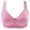 Purple, variant on Darzheoy Bras for Women No Underwire Women's Non Steel Ring Comfortable Printing Plus Size Sexy Four Breasted Bra Underwear Women Bra 44/100BC