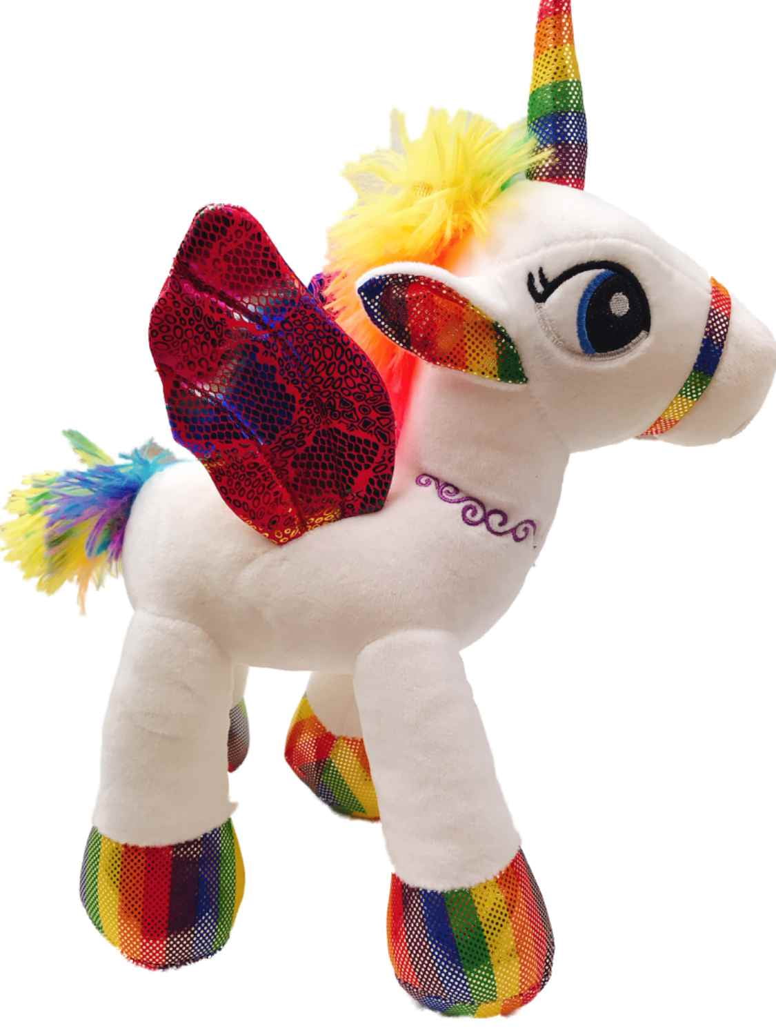 unicorn with wings stuffed animal
