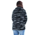 thumbnail image 2 of Kensie Womens Space Dyed Knit Sweater, Black, Small, 2 of 2