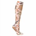 thumbnail image 2 of Celeste Stein Bas de Compression Modérés Hauteur Genou pour Femmes - Floral Récolte, Beige, Taille Unique, 2 of 3