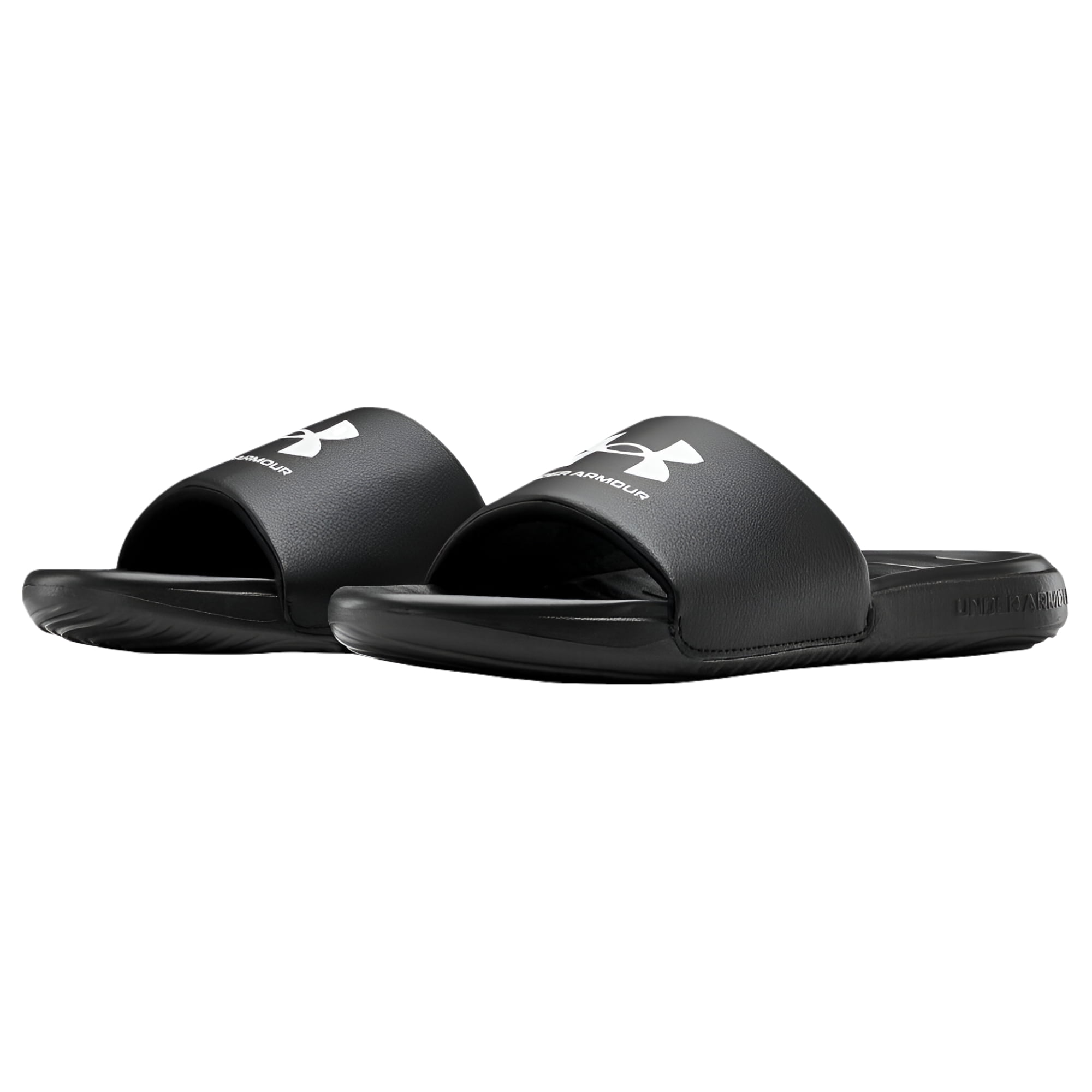 Under Armour UA M Ignite Pro SL Mens Slides Black White‎ Size 17 3026023-003 Under Armour Men main image 2