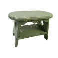 thumbnail image 3 of Almencla Wood Stool Plant Stand Oval Decorative Bonsai Rack for Garden Desktop Office Green, 3 of 8