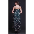 thumbnail image 2 of Bimba Robe Longue Chic à Imprimé Floral pour Femme, Style Bohème, Maxi d'Été, Tenue de Plage - Petit, 2 of 6