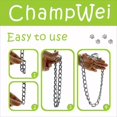 thumbnail image 4 of Champwei Collares De Metal Para Perros Con Cadena Pesada, Co, 4 of 6