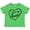 Apple Green, variant on I Love My Auntie in Black Chalk Heart Boys or Girls Toddler T-Shirt