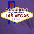 thumbnail image 3 of CafePress - Welcome To Fabulous Las Vegas Sign Dark T Shirt - Men's Classic Graphic Cotton T-Shirt, 3 of 4