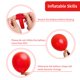thumbnail image 3 of Juego de globos RUBFAC 129 piezas de látex rojo de diferentes tamaños con pegamento, 3 of 7