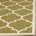 thumbnail image 5 of SAFAVIEH Courtyard Alyssa Geometric Indoor/Outdoor Area Rug, Green/Beige, 4' x 4' Square, 5 of 7